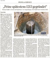 PN 25.10.2022 Peine Stadtgr&uuml;ndung neue Hinweise-2